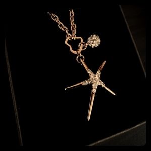 Fashion rose gold necklace